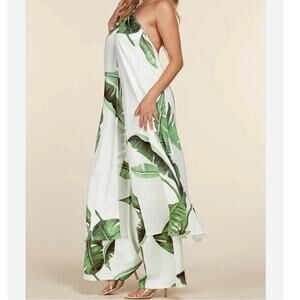 NWT L’ATISTE by Amy 2 piece set Palm tree resort vacation summer party dinner